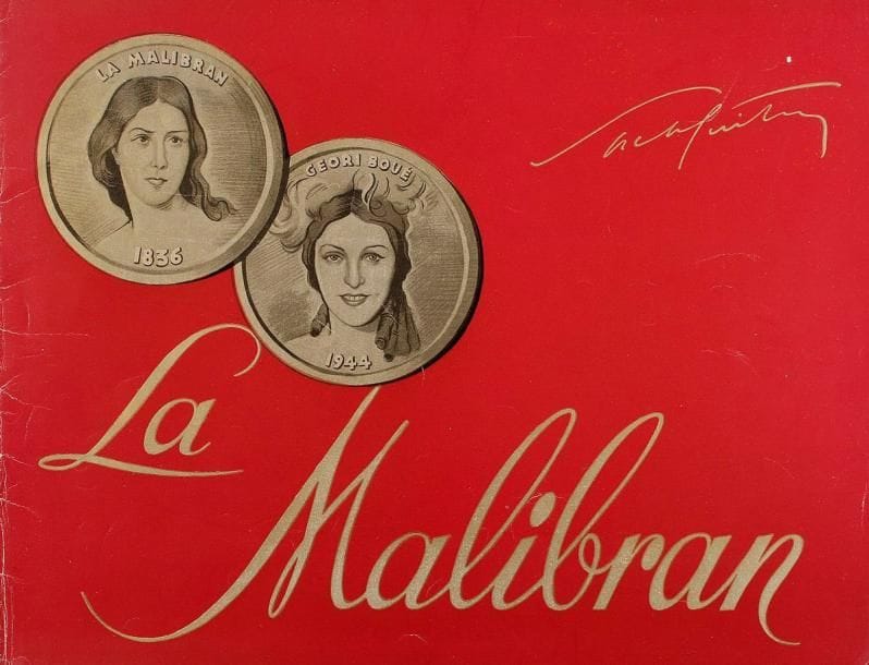 [Sacha GUITRY]
8 Photographies du film La Malibran, [1944]; tirages argentiques d'époque ou anciens, formats divers. Tourné en juillet-août 1943, en partie dans son domaine de Ternay, au milieu de scènes de ménage avec Geneviève et de soucis de santé, le film La Malibran sort sur les écrans le 10 mai 1944; Geori Boué incarne la Malibran, Guitry joue Monsieur Malibran, en compagnie de Jacques Jansen (Charles de Bériot) et Jean Cocteau (Musset). 3 photographies petit format (9x11,5cm): Guitry et Cocteau, Guitry et Geori Boué. 3 photographies d'exploitation à la marque des films Sirius (2 avec trous de punaises), etc. On joint la plaquette promotionnelle du film éditée par Sirius; et une photo en tirage moderne
