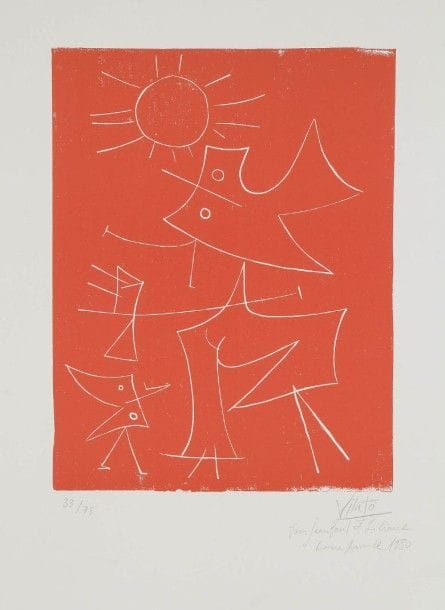 Javier VILATO (1921-2000)
Personnages fantastiques, 1980
Lithographie.
Signée, datée, dédicacée et numérotée sur 75.
60 x 40 cm