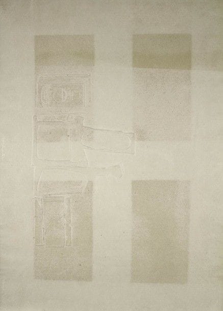 Dino ZUFFI [italien] (XXe siècle)
Nature morte, 1971
Gaufrage.
Signé et daté en bas à droite.
50 x 70 cm