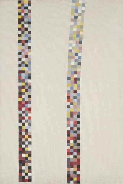 Jean STOCKDALE (XXe siècle)
Melody, 1964
Huile sur toile.
Signée au dos.
Titrée et datée sur une étiquette.
50 x 76 cm