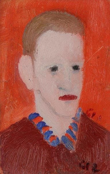 André LANSKOY [russe] (1902-1976)
Jeune garçon Huile sur carton. Monogrammée en bas à droite. 10,5 x 7 cm Provenance: Galerie Le Minotaure, Paris.