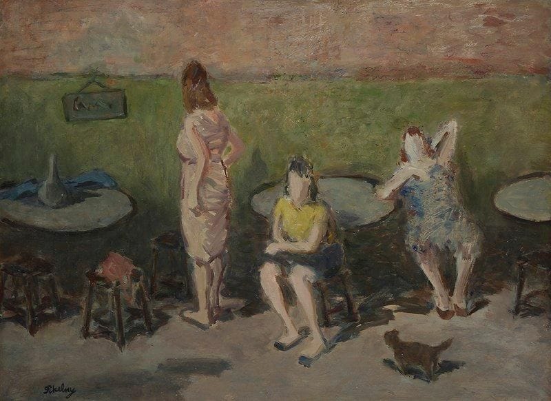 Robert PIKELNY (1904-1986)
Les Trois femmes Huile sur isorel. Signée en bas à gauche. Titrée au dos. 54 x 73 cm Provenance: Ancienne collection R. Mazeaud. Bibliographie: Jean-Paul Caracalla, Robert Pikelny, Atelier d'Orsay, Paris 1975, repr. p.[14].