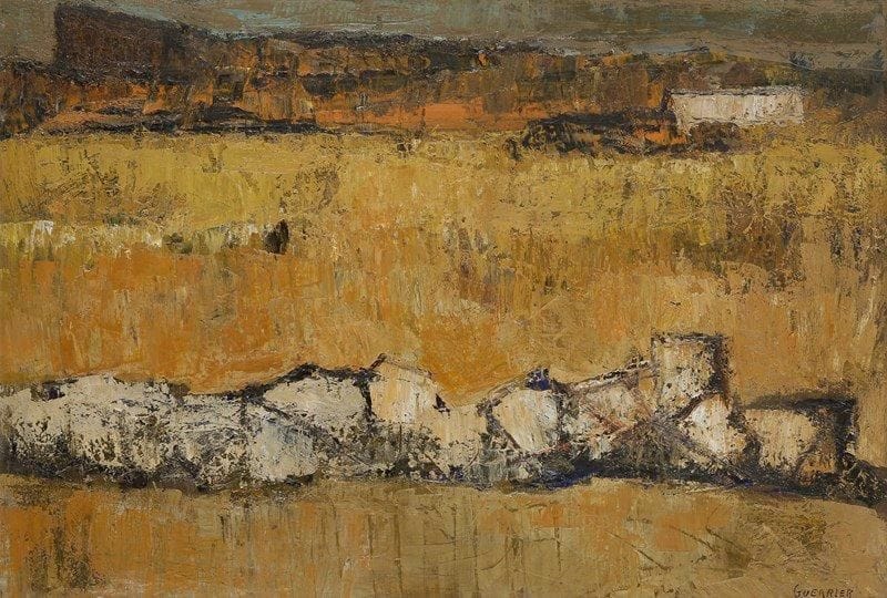Raymond GUERRIER (1920-2002)
Paysage Huile sur toile. Signée en bas à droite. 50 x 73 cm
