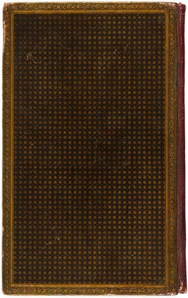 Khamse de Nizâmî, Iran, signé et daté 1193 H/ 1779 Manuscrit de 156 pages de 15 lignes de texte shekaste à l?encre noire réparties sur quatre colonnes, enluminées de titres inscrits à l?encre rouge dans des bandeaux dorés à rinceaux polychromes. Le manuscrit est orné d?un double frontispice en pleine page composé d?un important «sarlowh», polychrome et or, à arcature bleue et or garnie de rinceaux et fleurs composites. Les marges sont également richement enluminées de rinceaux fleuris polychromes sur fond doré et piqueté. Le colophon, encadré par un bandeau doré à rinceaux, donne le nom de copiste «Ibn Mohammad Bagher al-Borudjerdi» et la date 1193 H / 1779. Reliure en papier mâché à décor d?un semis étoilé et intérieur à crochets enchevêtrés. Dim.: 18,5 x 11,5 cm État: très bon état.


Nizami?s Khamsa, Iran, signed and dated 1193 H / 1779