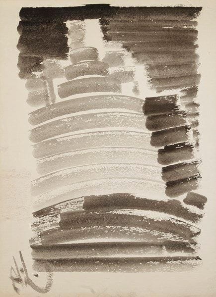 Dino ABIDINE [turc] (1913-1993)

La Tour
Dessin à l'encre et lavis d'encre.
Signé en bas à gauche.
(Petites déchirures restaurées sur les bords).
78 x 57 cm
