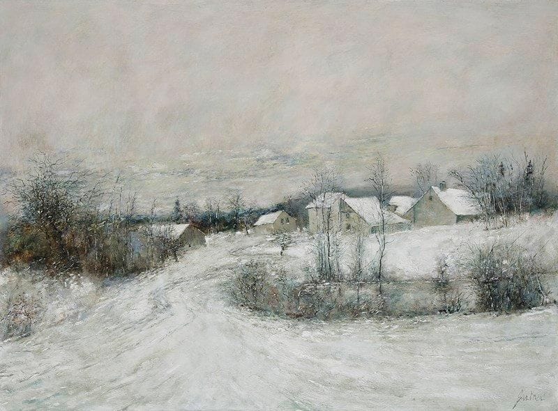 Bernard GANTNER (né en 1928)

Lumière d'hiver
Huile sur toile.
Signée en bas à droite.
Titrée au dos.
60 x 80 cm

Provenance: 
Galerie La Maltière, Seloncourt.
