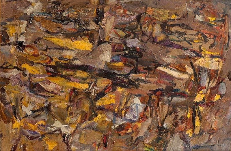 Louis NALLARD (né en 1918)

Santa Magdelena de Pampelune, 1961
Huile sur toile.
Signée en bas à droite.
55 x 82 cm

Provenance: 
Galerie Jeanne Bucher, Paris, n°160461.
