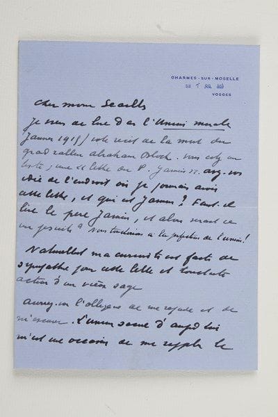 LITTÉRATURE. 9 L.A.S. Théodore de Banville (à Paul Manivet), Maurice Barrès (à Gabriel Séailles, 1916, sur l'union sacrée, à la mort du grand rabbin Bloch), Francis Carco, Jane Catulle-Mendès (4, à Henri Heugel), Paul Janet (sur le peintre Alexis Kreyder, 1884), Henri de Régnier (à Maurice Larrouy, 1934)