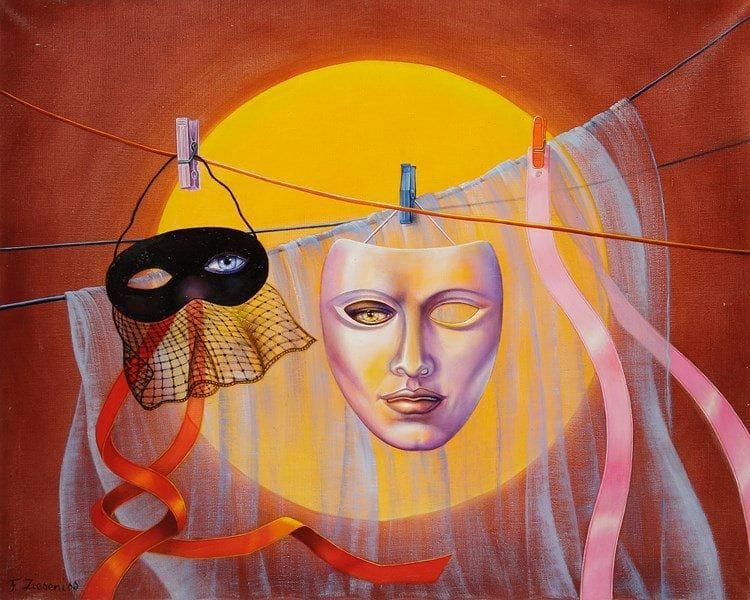 F. ZIESENISS (XXe siècle)
Regard suprême. Huile sur toile. Signée en bas à gauche. Signée et titrée au dos. 65 x 81 cm
