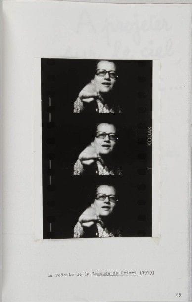 LEMAITRE Maurice. - Les marionnettes photographiques (1970). 1977. - Films en tous genres (1967-1978). 1978, tiré à 50 exemplaires, signé. - Valéry Giscard d’Estaing, François Mitterrand et Georges Marchais. 1979. - Cinéma, cinéma. 1979. Tiré à 50 exemplaires, signé. Centre de créativité, éditions lettristes, Maurice Lemaître. 4 brochures, Xérographies, format A4 agr. sous couv. pvc.