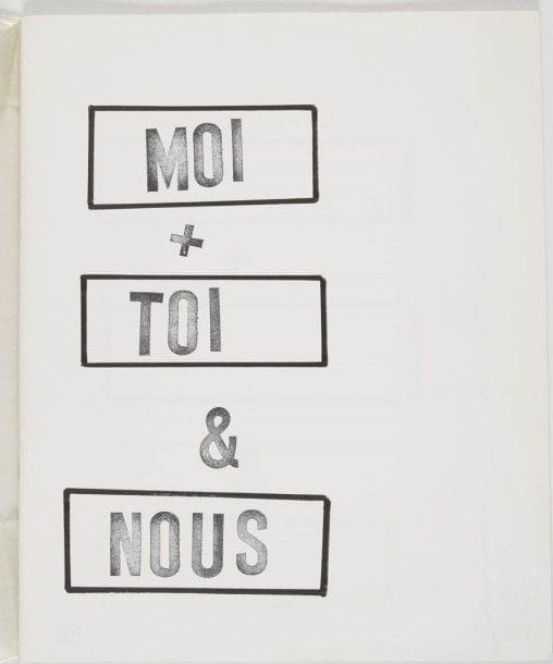 WEINER Lawrence. La marelle ou pie in the sky. Villeurbanne, Le Nouveau Musée, 1990. In-8 carré, br. Joints : - Toi + Moi & Nous. Villeurbanne, Le Nouveau Musée/Institut, 1993. In-4, agr. - Slipping & sliding, par Arnulf Rohsmann et Andreas Hapkemeyer. Klagenfurt, 1996. In-8 carré, br.