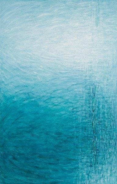 DOK-HI KIM [coréen] (né en 1952
Refection, 2003-2005 Huile sur toile. Signée et datée au dos. Titrée sur une étiquette. 61 x 96,5 cm