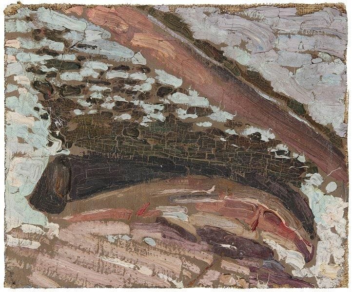 Vladimir Daniel BARANOFF-ROSSINÉ [franco-russe]
Barque, 1905-08 Huile sur toile contrecollée sur carton. Non signée. (Petits manques sur les bords et craquelures). 18 x 22 cm Commentaire: Un certificat de Monsieur Dimitri Baranoff-Rossiné sera remis à l'acquéreur