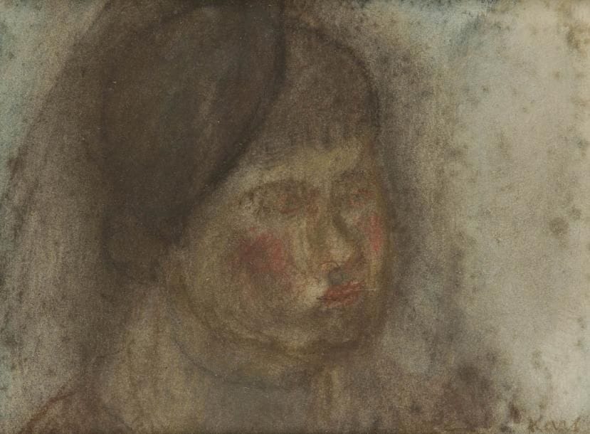 Jiri Karpeles, dit Georges KARS (1882-1945)
Jeune fille de trois quart Pastel. Signé en bas à droite. 14,5 x 20 cm