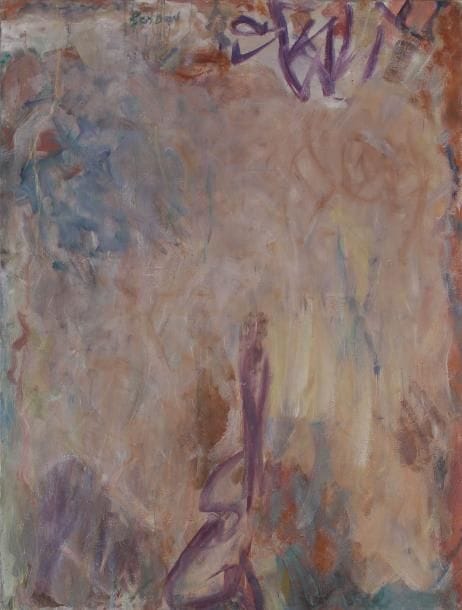 Hanna BEN DOV (1920-1909)
Clarté Huile sur toile. Signée en haut à droite. Titrée au dos. 130 x 97 cm