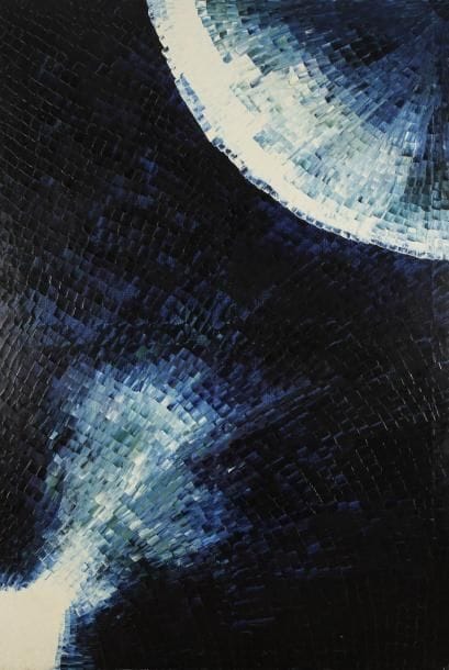 Lilika PAPANICOLAOU [grecque] (XXe siècle)
Comet Huile sur toile. Signée, titrée et dédicacée au dos. 120 x 178 cm