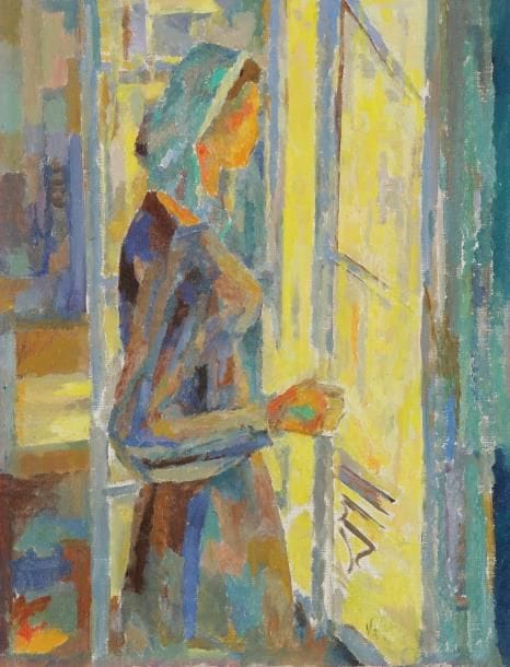 Macario VITALIS [philippin] (1898-1990)
Femme à la fenêtre, 1958 Huile sur toile. Signée en bas à droite. Signée et datée au dos. 46 x 36 cm L'oeuvre sera incluse au Catalogue Raisonné de Macario Vitalis actuellement en préparation par Christine Thorailler, Ophelia Tequi et Claude Tayag