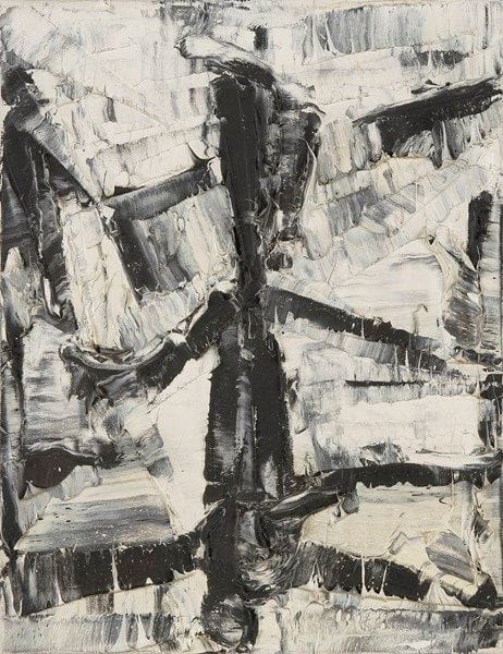 Jean-Paul RIOPELLE [canadien] 1923-2002
Iceberg n°29, 1977 Huile sur toile. Titrée et datée au dos sur une étiquette. 35 x 27 cm Provenance: Collection du docteur Jean-Louis Amiel, Paris. Exposition: Riopelle, Icebergs, Galerie Maeght, Paris, 1979, Derrière le miroir, n° 232 (reproduit)