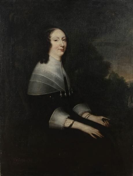 École FRANÇAISE vers 1660,

Portrait de femme au livre
Toile.
128 x 97 cm
Sans cadre.
