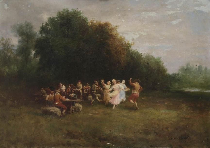 Camillo INNOCENTI

La Ronde
Sur sa toile d'origine.
64 x 92 cm
Signé en bas à droite Innocenti.
