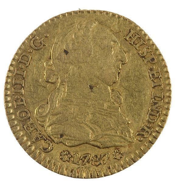 CHARLES III (1759-1788). Escudo, 1787 Séville. Fr.289, KM.416.2a - TB