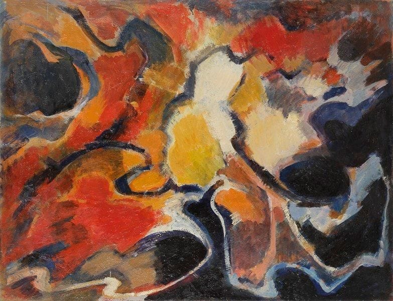 Louis SON (1921-1996)
Le Vieux saule Huile sur toile. Signée et titrée au dos. 89 x 116 cm