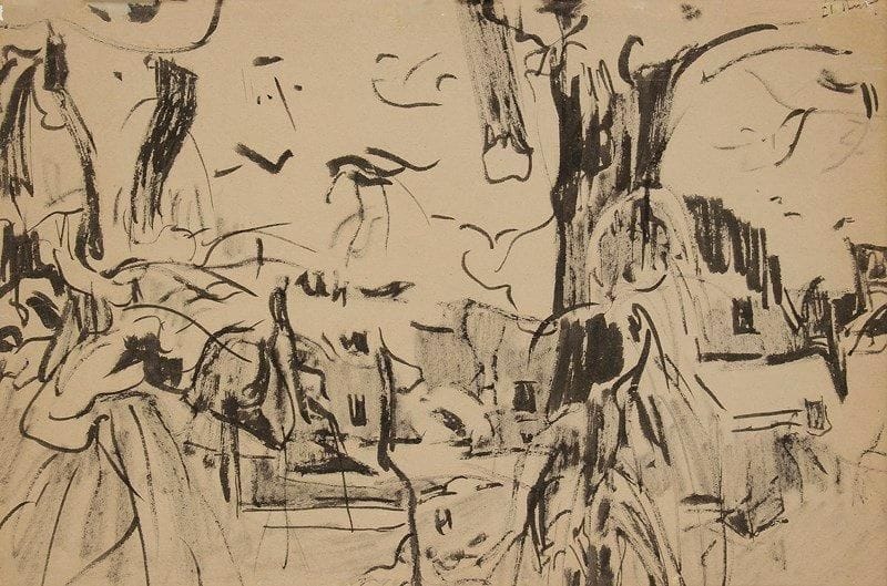 Jules-Emile ZINGG (1882-1942)

Effet de neige en Auvergne, 1917
Dessin à l'encre et lavis.
Signé et daté en bas à gauche. (Restaurations).
30.5 x 46 cm
Bibliographie: 
Jean Pierre Zingg et François Mathey, Jules-Émile Zingg 1882-1942, Éditions Arte Adrien Maeght, 1981, reproduit page 64