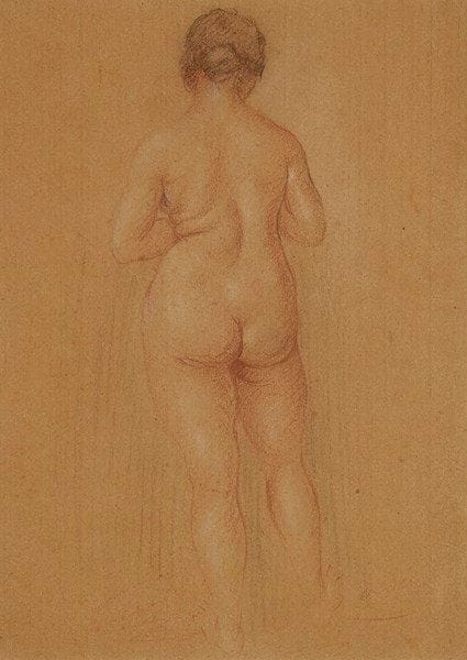 André DERAIN (1880-1954)

Femme nue de dos.
Dessin au trois crayons.
Signé en bas à droite.
25.5 x 18.5 cm
