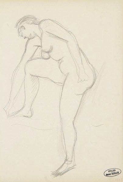André DERAIN (1880-1954)

Femme à sa toilette
Dessin à la mine de plomb.
Porte le cachet de l'atelier Derain (Lugt 668a).
23.5 x 16 cm
