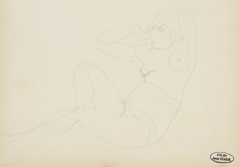 André DERAIN (1880-1954)

Femme alanguie
Dessin à la mine de plomb.
Porte le cachet de l'atelier Derain (Lugt 668a).
16.5 x 23.5 cm