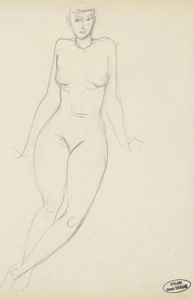 André DERAIN (1880-1954)

Femme nue assise
Dessin à la mine de plomb.
Porte le cachet de l'atelier Derain (Lugt 668a).
23.5 x 16 cm