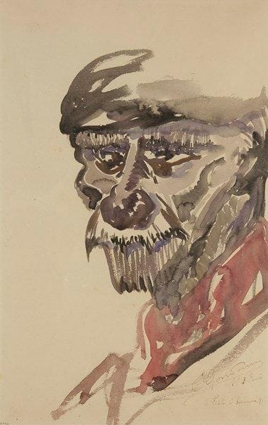 Emmanuel GONDOUIN (1883-1934)

Tête d'homme, 1913
Aquarelle.
Signée, datée et titrée en bas à droite.
49 x 30 cm
