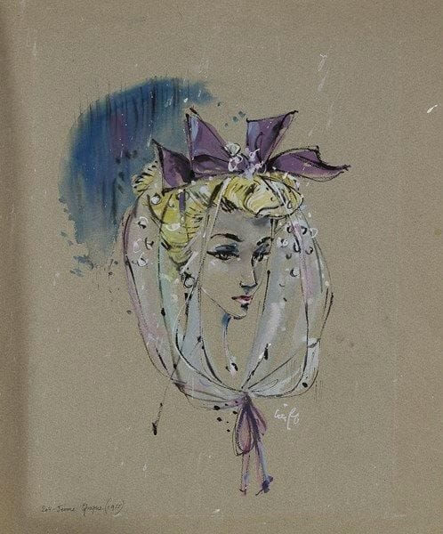 GUIRO (XXe siècle)

Ligne femme, 1955
Dessin à l'encre et gouache.
Signé en bas à droite.
51 x 41 cm
Provenance: 
Ancienne archives de la maison Guillaume.
