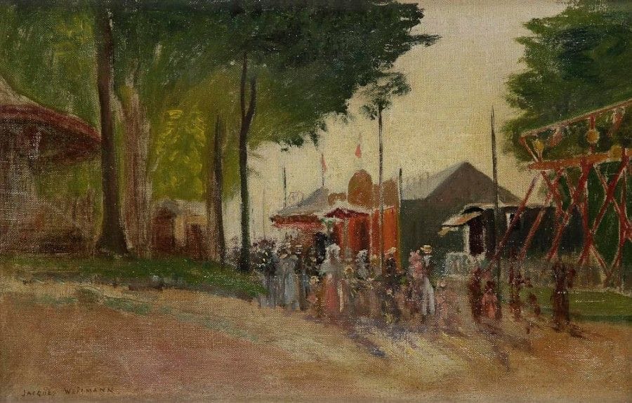 Jacques WEISMANN (1878-?)

La Fête foraine
Huile sur toile.
Signée en bas à gauche.
27 x 41 cm