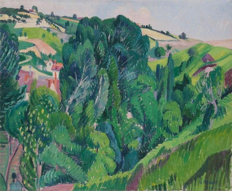 Louis NEILLOT (1898-1973)

Vallon, 1924
Huile sur toile.
Signée et datée en bas à droite.
60 x 73 cm

Exposition: 
Autour de Modigliani, Séville, 2003.

Bibliographie: 
Collette Manigand-Neillot et Juliette Constantin-Neillot, Louis Neillot Catalogue Raisonné, 1997, numéro 60 reproduit page 37.