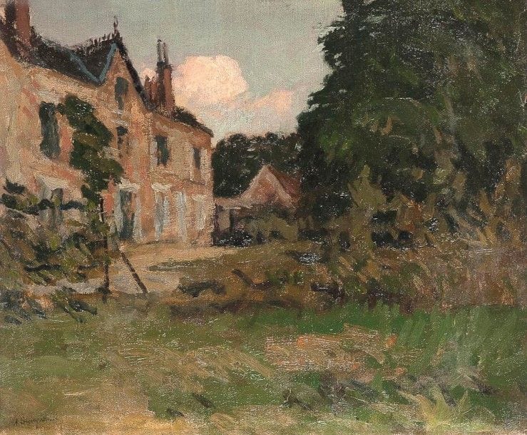 Alfred SWIEYKOWSKI (1869-1953)

Propriété suédoise
Huile sur toile.
Signée en bas à gauche.
38 x 46 cm