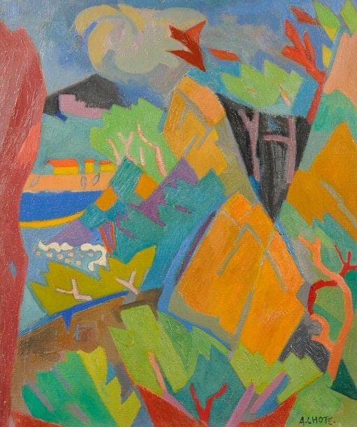 André LHOTE (1885-1962)

Trois petites maisons
Huile sur toile.
Signée en bas à droite.
73 x 60 cm

Provenance: 
Ancienne galerie Marcel Guiot, Paris.

Nous remercions madame Bermann-Martin d'avoir confirmé l'authenticité de cette ?uvre.