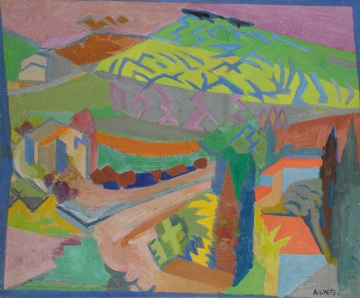 André LHOTE (1885-1962)

Sainte Trinide, 1959
Huile sur toile.
Signée en bas à droite.
Signée, datée et titrée au dos sur le châssis.
54 x 65 cm

Provenance: 
Ancienne galerie Marcel Guiot, Paris.

Nous remercions madame Bermann-Martin d'avoir confirmé l'authenticité de cette ?uvre.