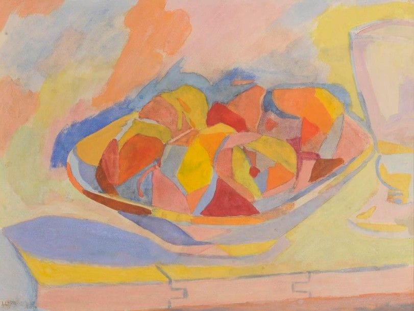André LHOTE (1885-1962)

Corbeille de fruits
Gouache sur papier contrecollé sur toile.
Signée en bas à droite.
30 x 39.5 cm

Provenance: 
Ancienne galerie Marcel Guiot, Paris.

Nous remercions madame Bermann-Martin d'avoir confirmé l'authenticité de cette ?uvre.