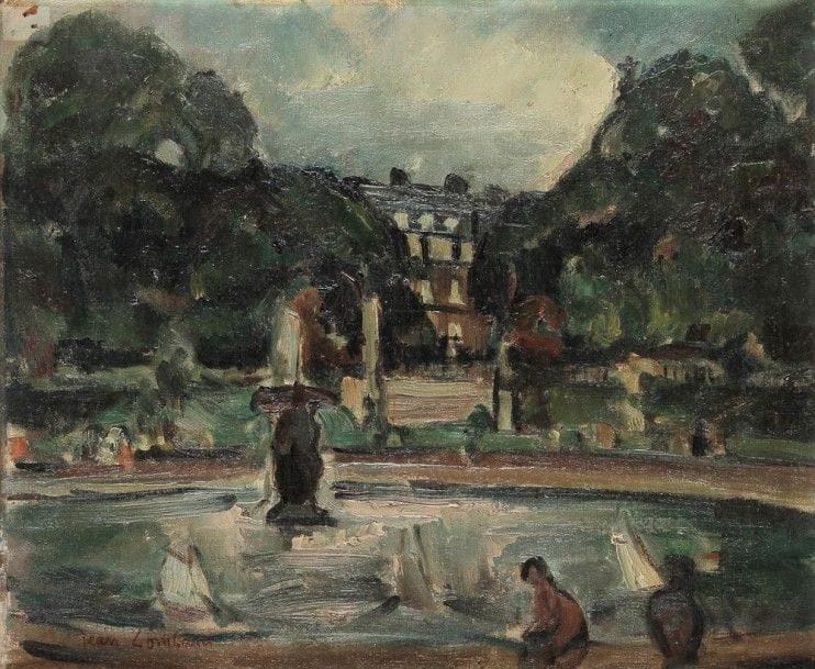 Jean LOMBARD (1895-1983)

Paris, le bassin au Jardin du Luxembourg
Huile sur toile.
Signée en bas à gauche.
38 x 46 cm