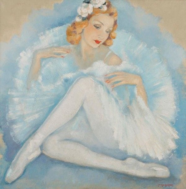 Jean-Dominique van CAULAERT (1897-1979)

Arabesque, 1941
Huile sur toile.
Signée et datée en bas à droite.
Titrée au dos sur une étiquette d'exposition.
100 x 100 cm