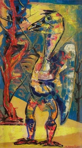 Marc STERLING (1898-1976)

Oiseau
Huile sur isorel.
Signée en bas à droite.
50 x 28 cm
