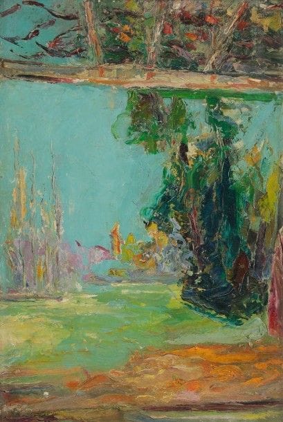 Vladimir TERLIKOWSKI (1873-1951)

Le Jardin
Huile sur toile.
Signée en bas à gauche.
55 x 38 cm