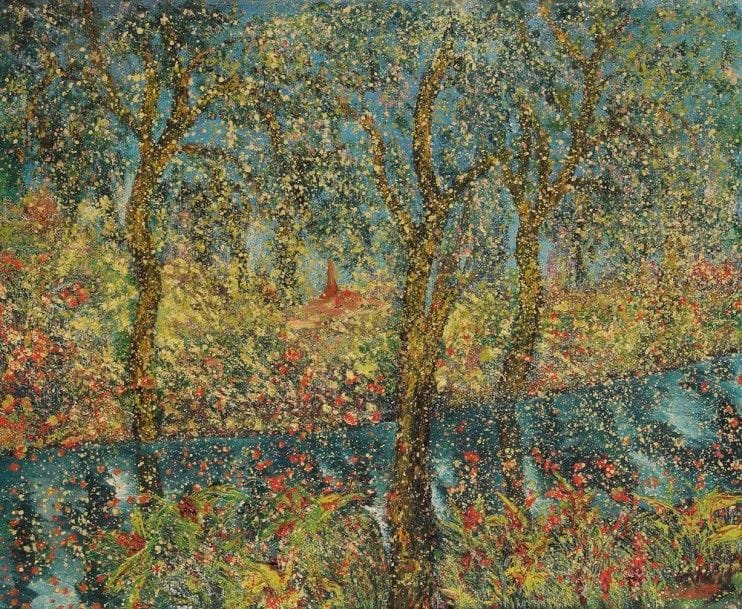 Fernand WEIL (1894-1958)

La campagne à Vabre, 1955
Huile sur toile.
Signée en bas à droite.
Signée au dos.
54 x 65 cm
