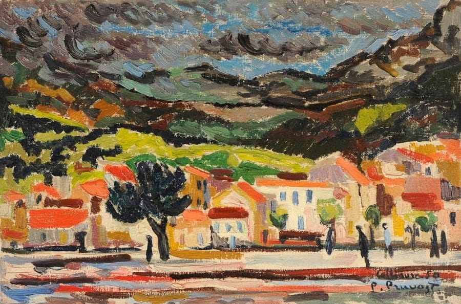 Pierre PRUVOST (Né en 1921)

Collioure, 1950
Huile sur toile.
Signée, datée et située en bas à droite.
27 x 41 cm