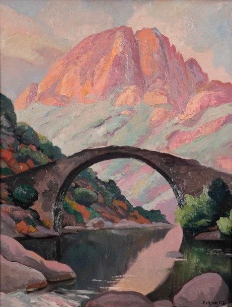 Raymond MORITZ (1891-1950)

Corse, pont génois
Huile sur toile.
Signée en bas à droite.
65 x 50 cm