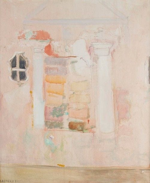 Pierre LESIEUR (1922-2011)

Port à Venise, 1971
Huile sur toile.
Signée et datée en bas à gauche.
65 x 54 cm

Provenance: 
Galerie Nichido, Tokyo.
