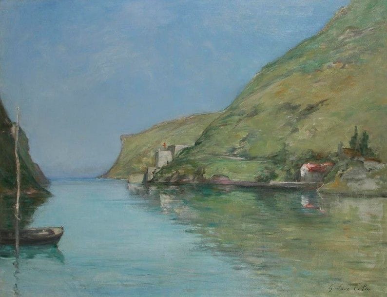 Gustave COLIN (1828-1910)

Le Port de Pasajes
Huile sur toile.
Signée en bas à droite.
(Restaurations).
89 x 116 cm