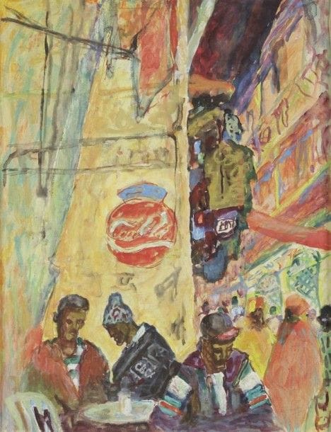 Jean Pierre Favre (né en 1933)

Rue animée
Huile sur panneau.
Signée en bas à droite.
65 x 50 cm