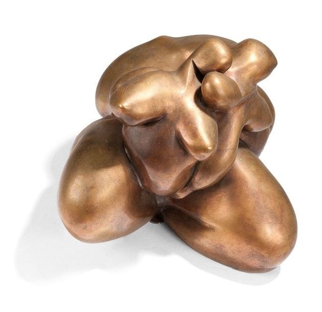 POLLÉS (né en 1945) Dominique POLLÉS dit

Couple de femmes
Sculpture.
Épreuve en bronze doré à patine nuancée.
Editée à 4 exemplaires.
Signée POLLÉS et justifiée 1/4 vers la base.
34 x 34 x 36 cm"
